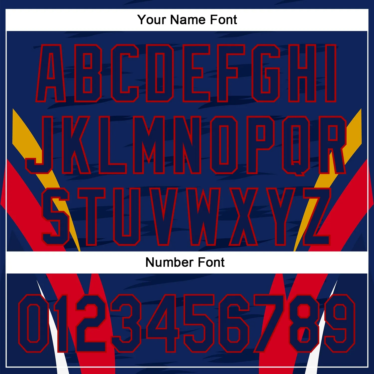 Custom Navy Red 3D Pattern Design Side Stripes Authentic Baseball Jersey