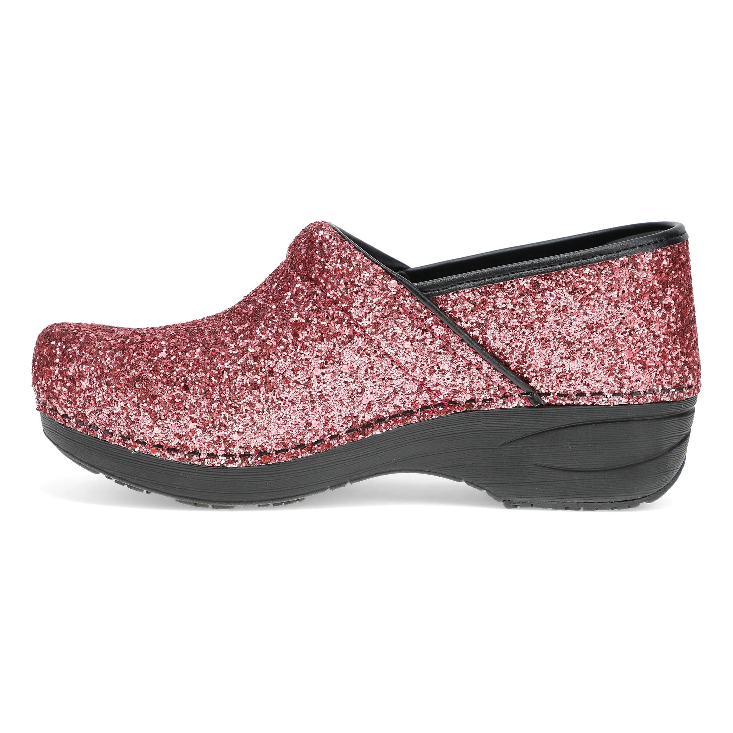 Dansko XP 2.0 Pink Glitter Clogs