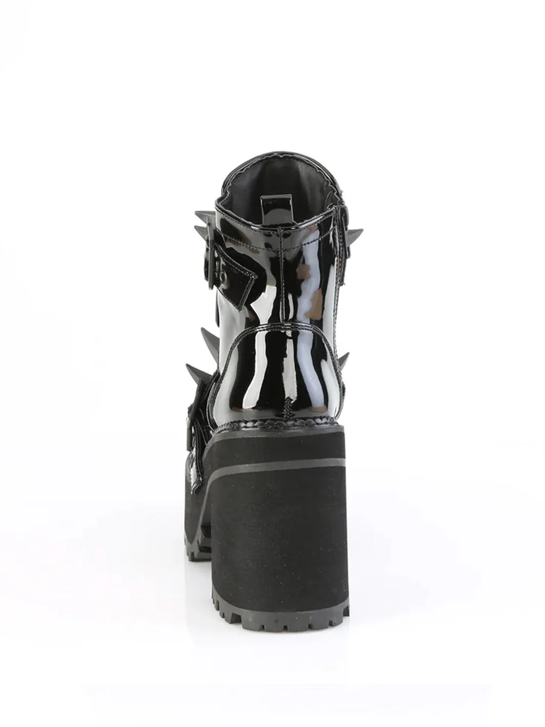 DEMONIA ASSAULT-72 - BLACK PATENT  ✰ PRE ORDER ✰