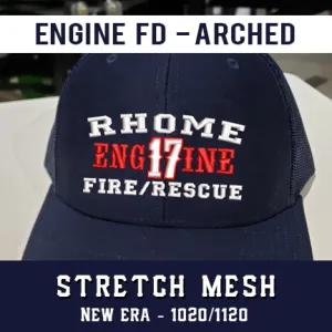 Engine FD Arched Custom Hat - New Era Stretch
