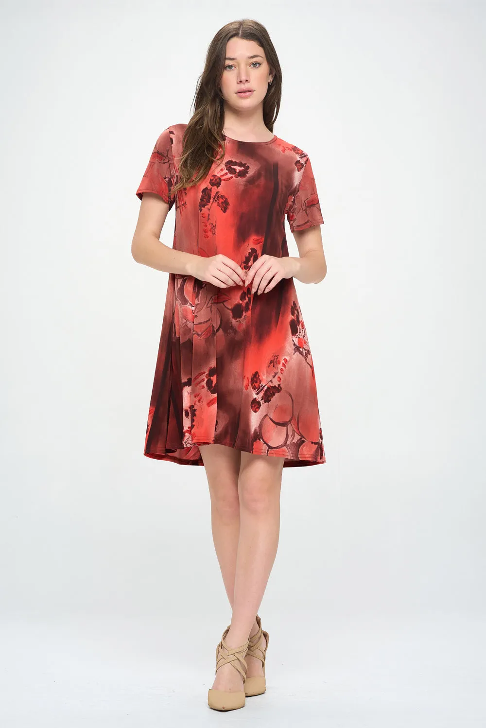 HIT Print Missy Dress-7004HT-SRP1-W337