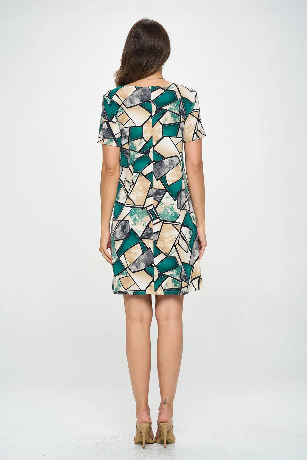 HIT Print Missy Dress-7004HT-SRP1-W394