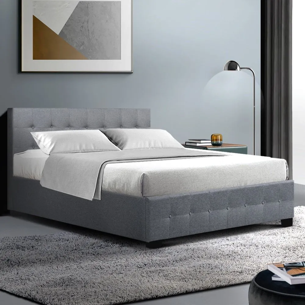 Mindil Storage Double Bed Frame Grey