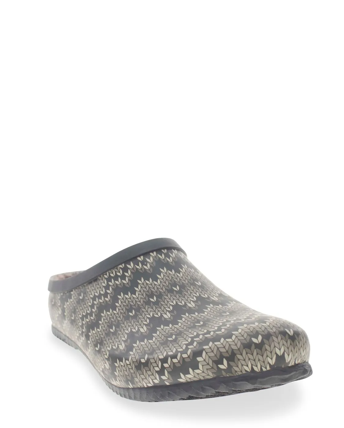 Women's Fair Isle Clog - Taupe